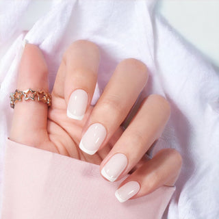 Pearly White – Square Oval